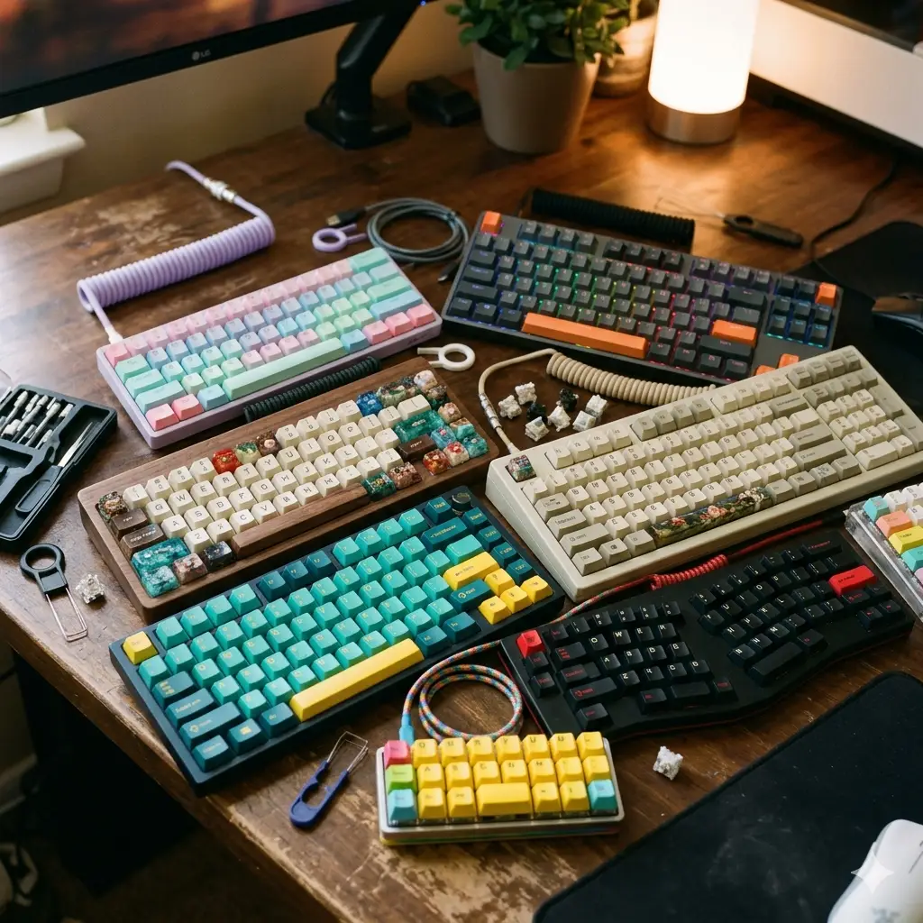 teclados ergonômicos para home office com conforto e digitação eficiente