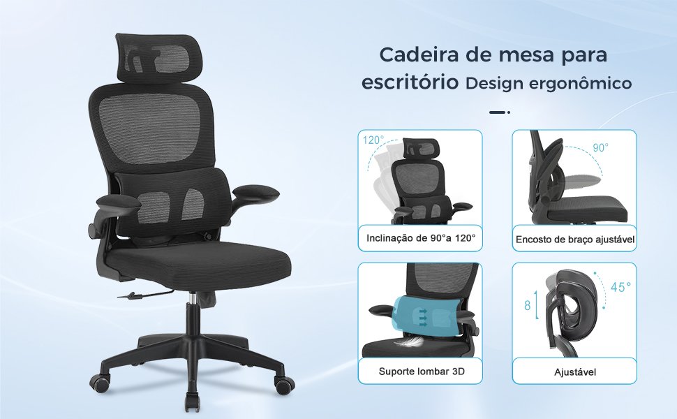 cadeira ergonomica mesh
