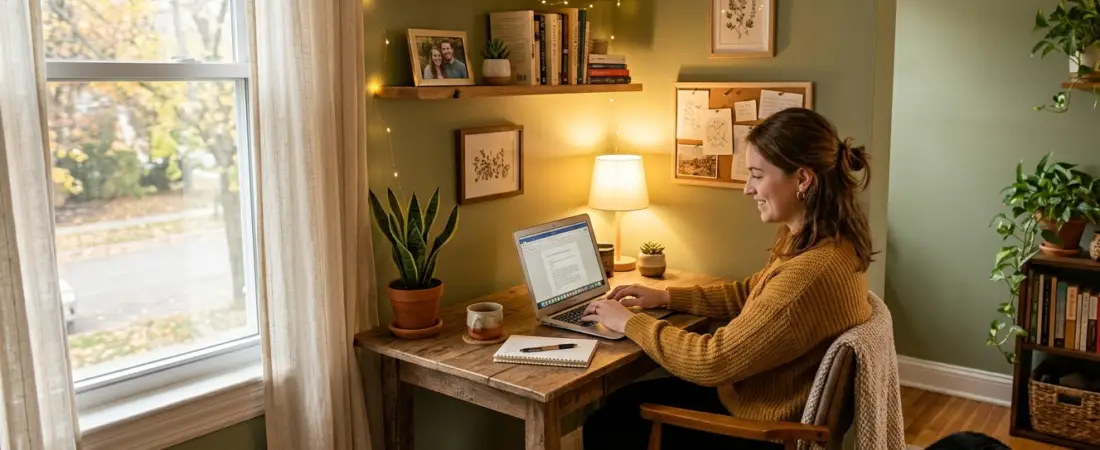 Home office pequeno: como montar um espaço funcional e produtivo em 2026